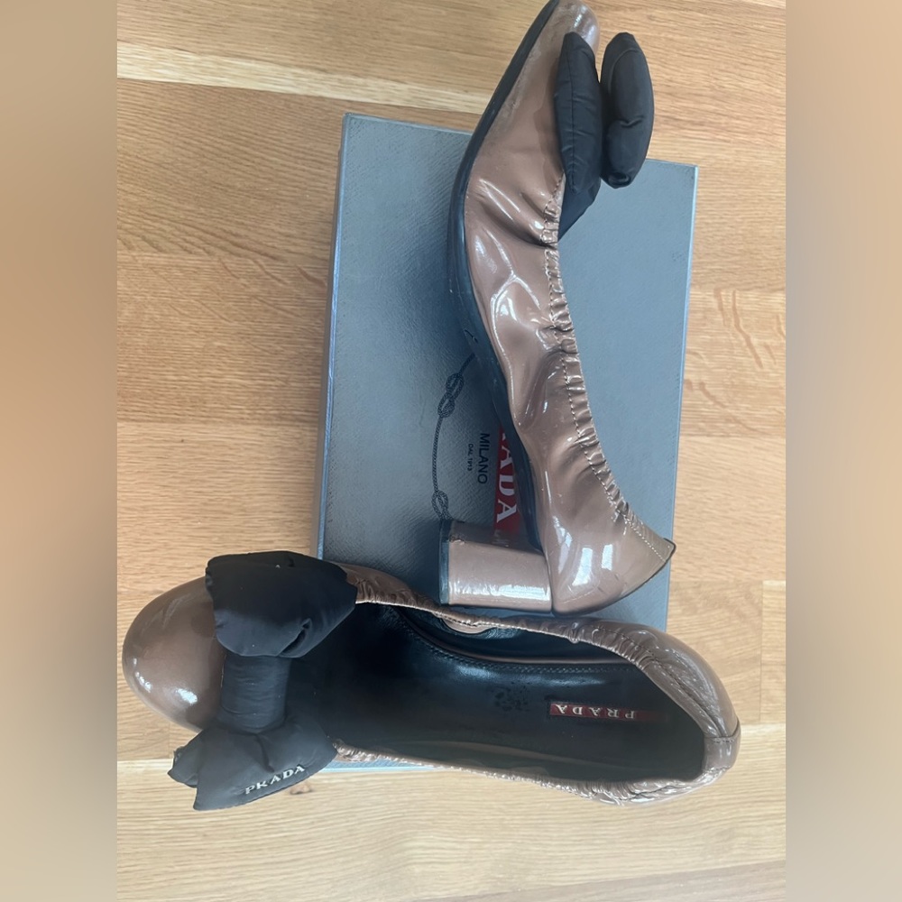 Prada Shoes Calzature Donna Dark Rose Size 40